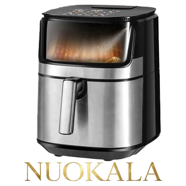 Black Cooker 8-liter fryer, model BC-66AF