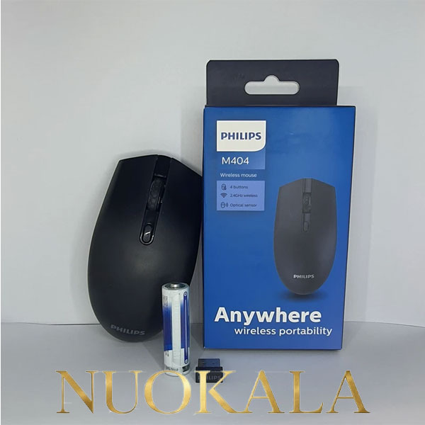 ماوس بی سیم فلیپس مدل M404(اصل)