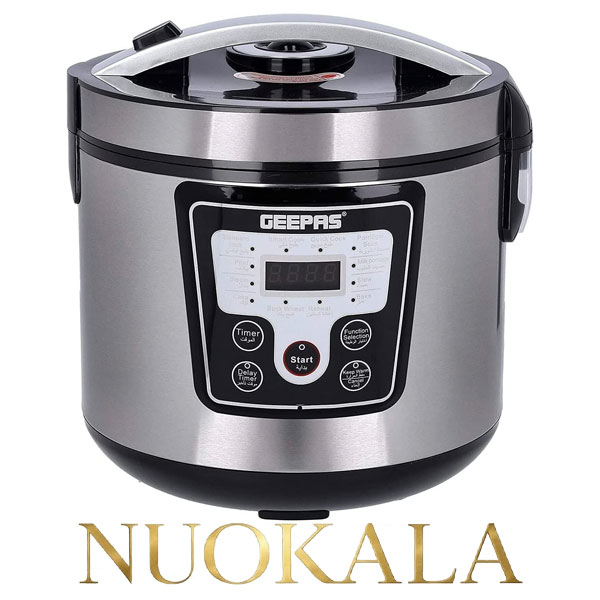 Geepas 12-function rice cooker, model GMC35031