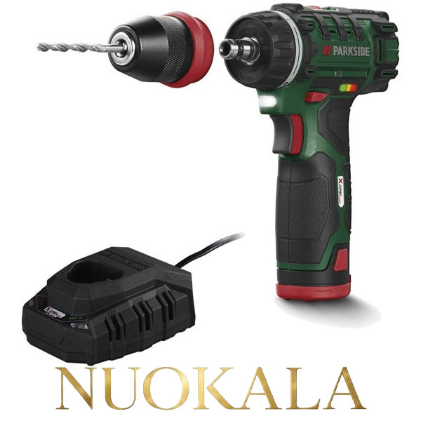 دریل شارژی پارکساید مدل PBSA 12 E4